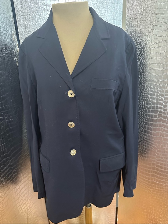 Oleg Cassini Jackets & Blazers - Oleg Cassini Vintage Classic Dark Navy Three-Button Women's Blazer